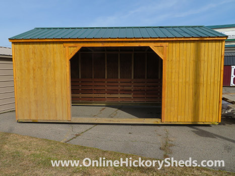 Hickory Sheds Animal Shelter Honey Gold