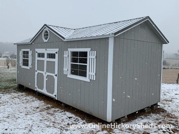 Hickory Sheds Dormer Utility Shed Peaked Dormer