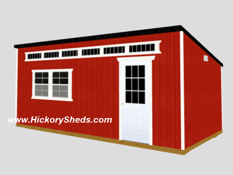 Hickory Sheds Studio Shed