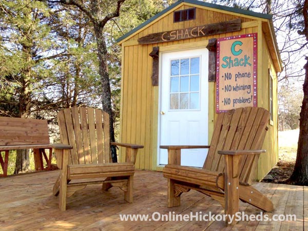 Hickory Sheds Utility Tiny Room Pool House