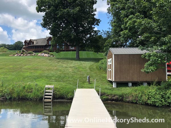 Hickory Sheds Utility Boat Shed