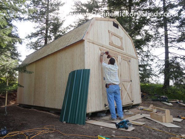 Lofted Barn Built On-Site